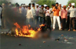 In shocking video, burning man didnt stop traffic on Maharashtra Highway